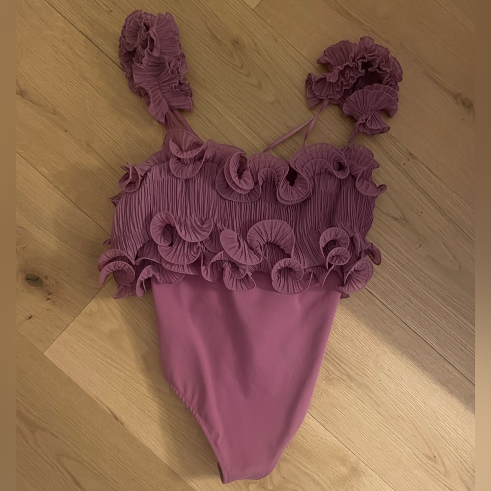 FREE PEOPLE For The Frill of It Bodysuit
